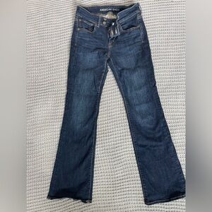 American Eagle Outfitters Dark Blue Boot Cut Jeans